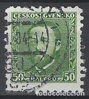 Sellos: CHECOSLOVAQUIA 1934 - PERSONAJES - USADO