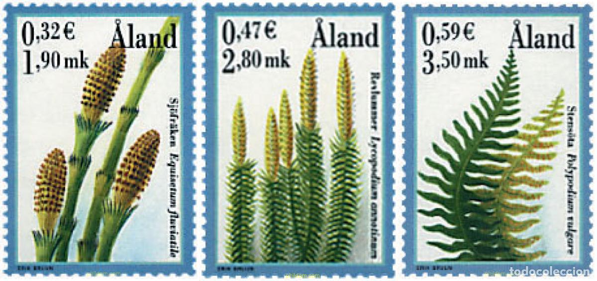 Briefmarken: 98286 MNH ALAND 2001 PLANTAS
