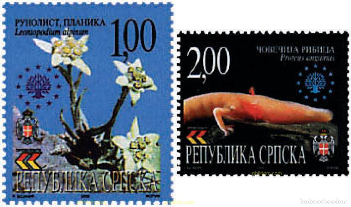 Sellos: 87904 MNH BOSNIA-HERZEGOVINA. Adm Serbia 2000 NATURALEZA