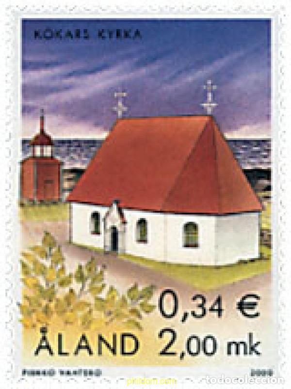 Timbres: 92705 MNH ALAND 2000 IGLESIAS DE ALAND