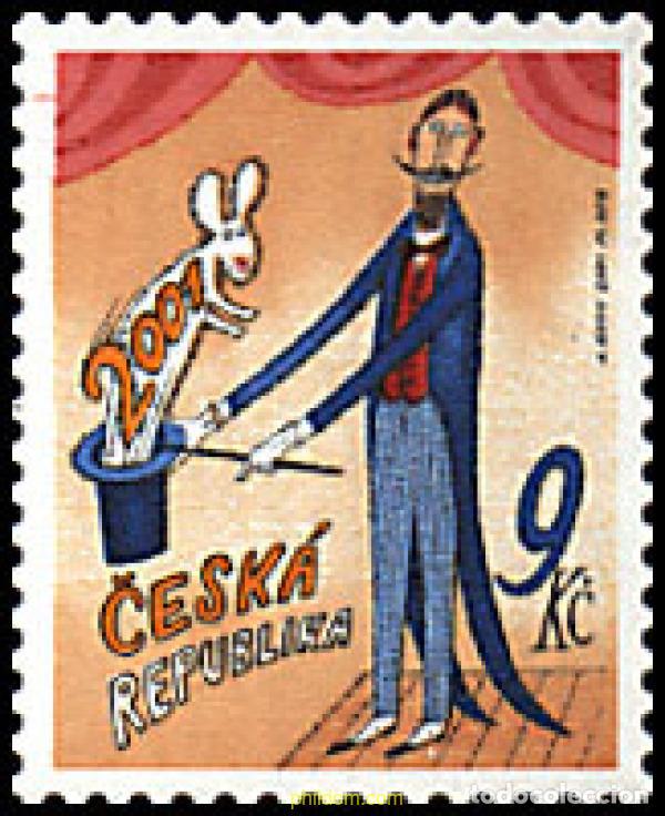 Timbres: 86438 MNH CHEQUIA 2001 PRIMER SELLO DEL NUEVO MILENIO