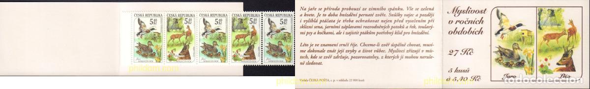 Sellos: 22 MNH CHEQUIA 2000 LA CAZA