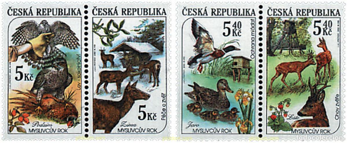 Sellos: 6272 MNH CHEQUIA 2000 LA CAZA