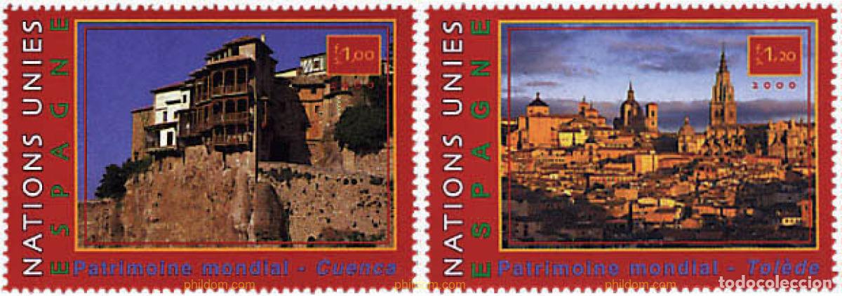 Sellos: 58202 MNH NACIONES UNIDAS. Ginebra 2000 PATRIMONIO MUNDIAL
