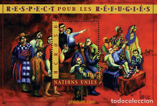 Sellos: 58174 MNH NACIONES UNIDAS. Ginebra 2000 50 ANIVERSARIO DEL ALTO COMISARIADO POR LOS REFUGIADOS