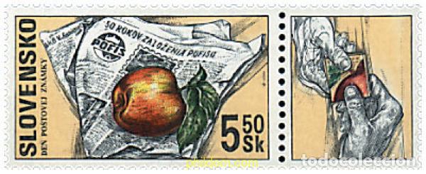 Sellos: 179280 MNH ESLOVAQUIA 2000 DIA DEL SELLO