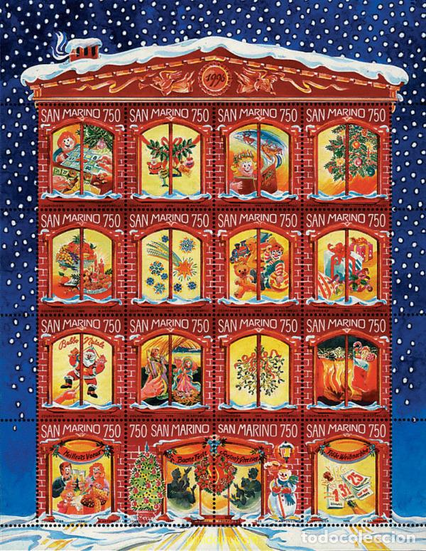 Sellos: 166595 MNH SAN MARINO 1996 NAVIDAD