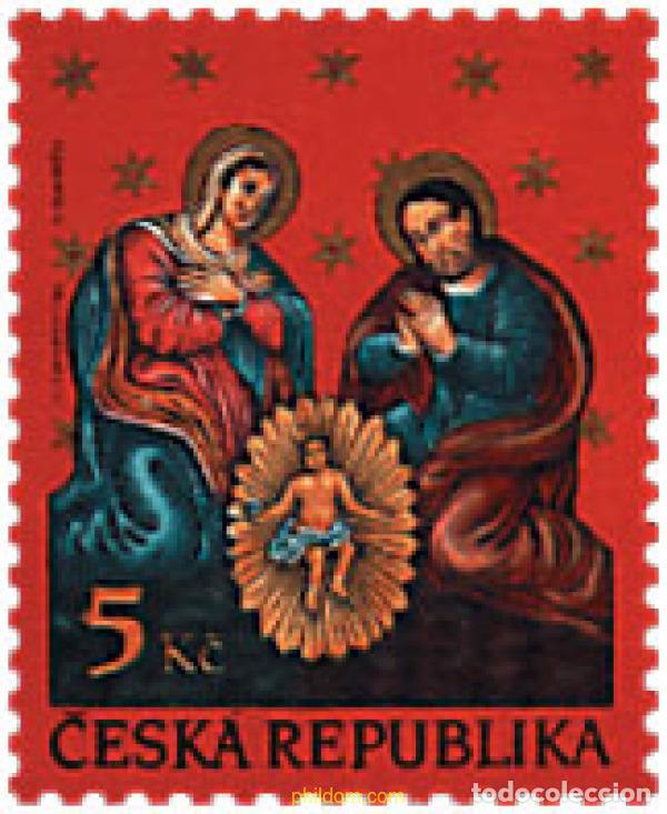 Sellos: 86421 MNH CHEQUIA 2000 NAVIDAD