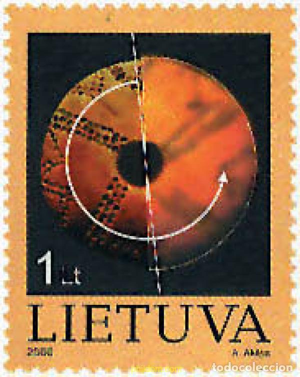 Selos: 59051 MNH LITUANIA 2000 NUEVO MILENIO