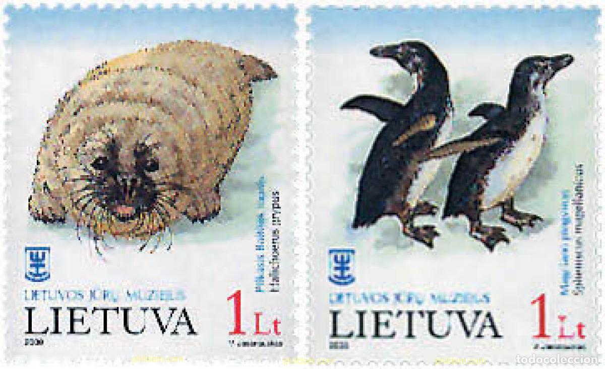 Briefmarken: 59060 MNH LITUANIA 2000 FAUNA. MUSEO DE LA MARINA DE LITUANIA
