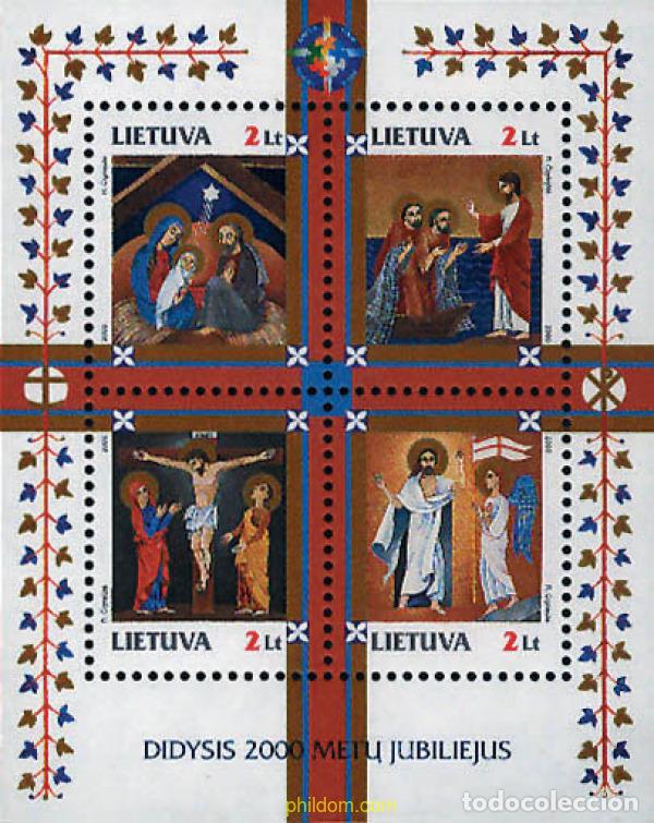 Sellos: 59050 MNH LITUANIA 2000 2000 A&Ntilde;OS DE JESUCRISTO