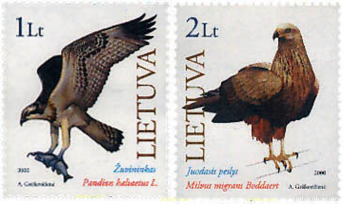 Sellos: 59056 MNH LITUANIA 2000 PROTECCION DE LA NATURALEZA
