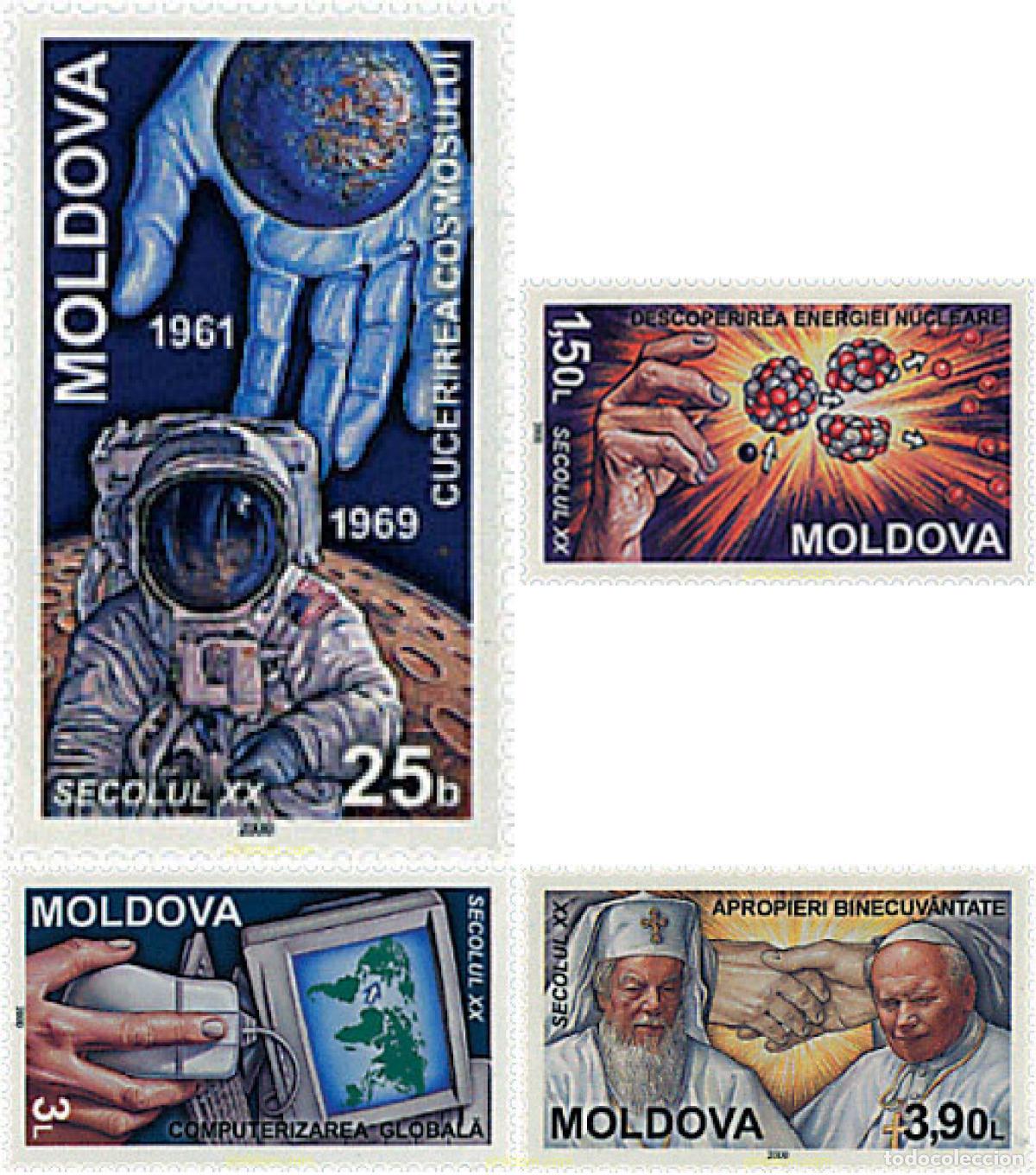 Sellos: 68977 MNH MOLDAVIA 2000 SIGLO XX