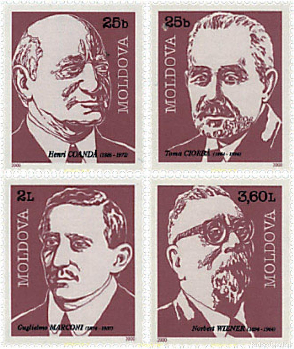 Sellos: 66774 MNH MOLDAVIA 2000 PERSONALIDADES