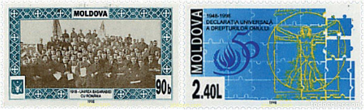 Sellos: 59934 MNH MOLDAVIA 1998 ANIVERSARIOS
