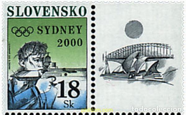 Sellos: 310036 MNH ESLOVAQUIA 2000 27 JUEGOS OLIMPICOS VERANO SYDNEY 2000