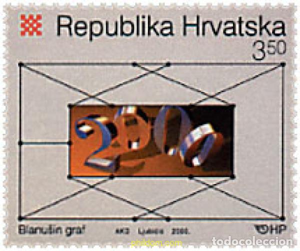 Francobolli: 64498 MNH CROACIA 2000 A&Ntilde;O MUNDIAL DE LAS MATEMATICAS