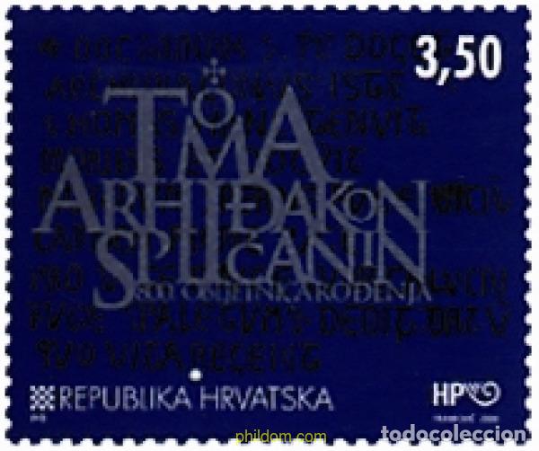 Francobolli: 64504 MNH CROACIA 2000 800 ANIVERSARIO DEL NACIMIENTO DE TOMA ARHIDAKON