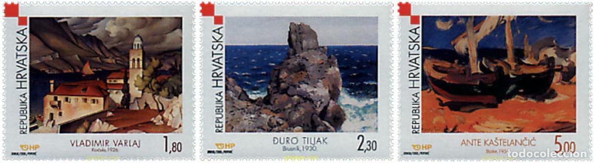 Sellos: 64508 MNH CROACIA 2000 ARTE CROATA