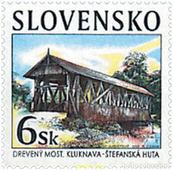Sellos: 65027 MNH ESLOVAQUIA 2000 PUENTE HISTORICO
