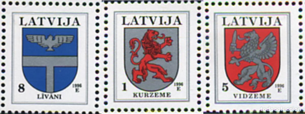 Sellos: 164670 MNH LETONIA 1994 ESCUDOS