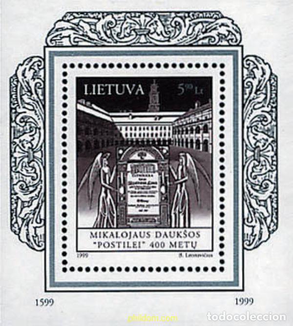 Francobolli: 65794 MNH LITUANIA 1999 400 ANIVERSARIO DEL POSTILE DE M. DAUKSA