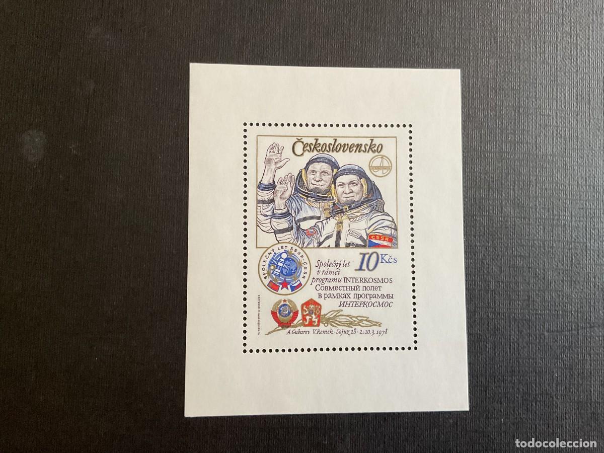 Briefmarken: CHECOSLOVAQUIA N&ordm; YVERT HB 46*** A&Ntilde;O 1979. VUELO ESPACIAL INTERCOSMOS