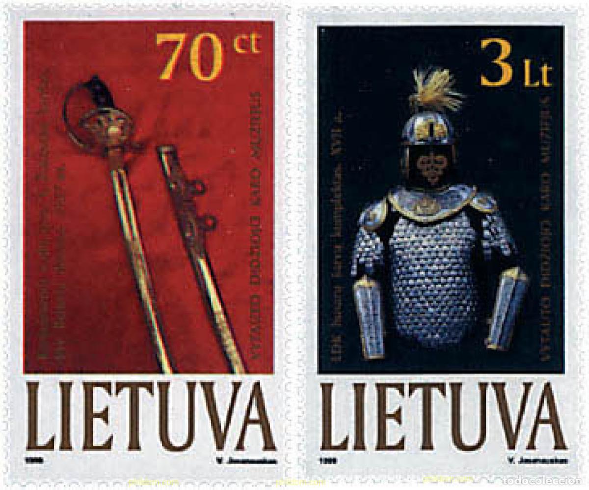 Sellos: 67202 MNH LITUANIA 1999 PIEZAS DEL MUSEO