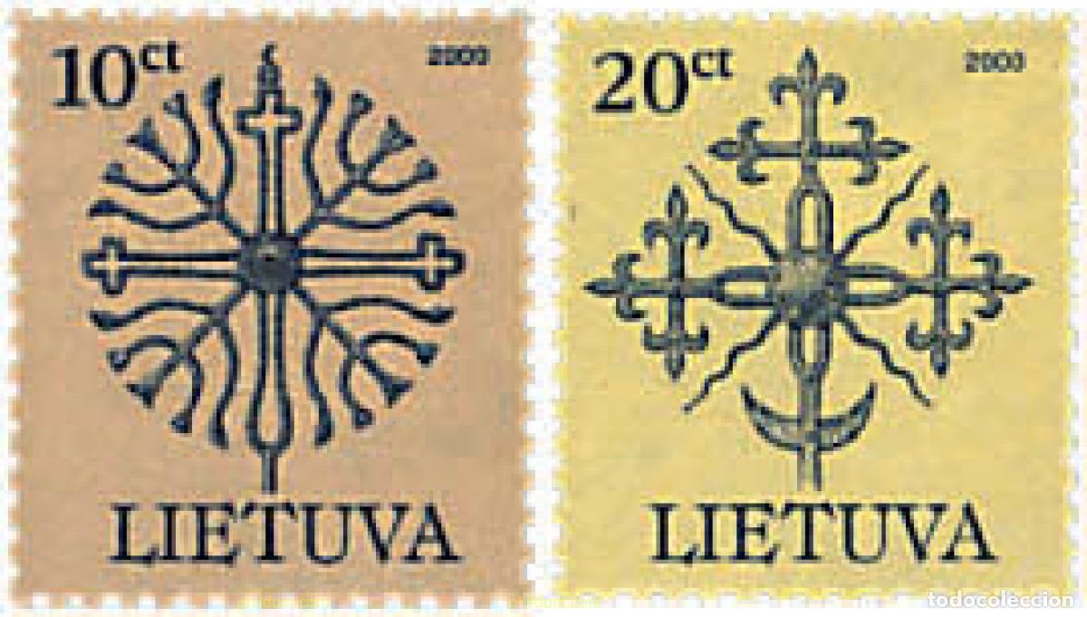 Francobolli: 149021 MNH LITUANIA 2000 ORNAMENTOS DE MONUMENTOS EN HIERRO FORJADO