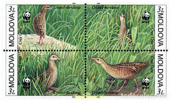 Sellos: 5311 MNH MOLDAVIA 2001 GUION DE CODORNICES