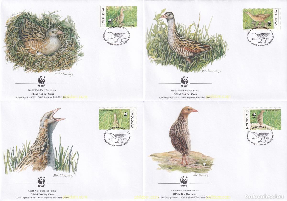 Sellos: 23292 MNH MOLDAVIA 2001 GUION DE CODORNICES