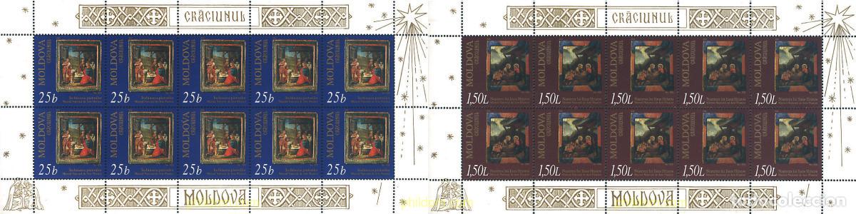 Sellos: 9554 MNH MOLDAVIA 2000 NAVIDAD