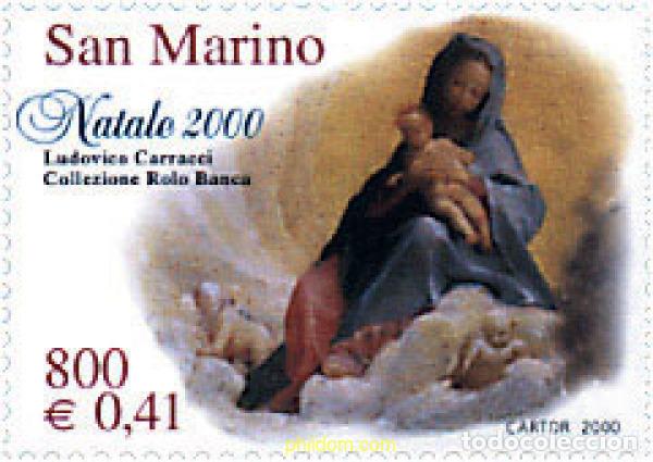 Sellos: 86336 MNH SAN MARINO 2000 NAVIDAD