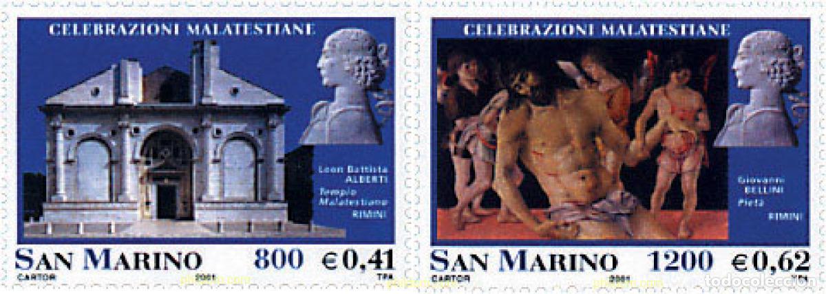Sellos: 86349 MNH SAN MARINO 2001 FIESTA MALATESTIANA