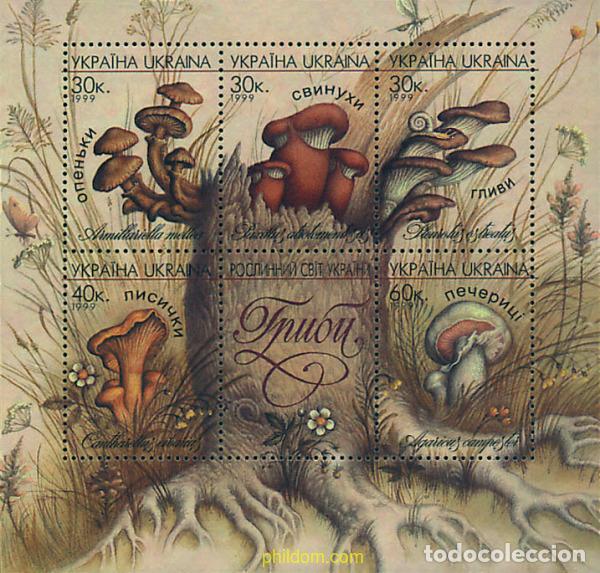 Sellos: 98251 MNH UCRANIA 1999 SETAS