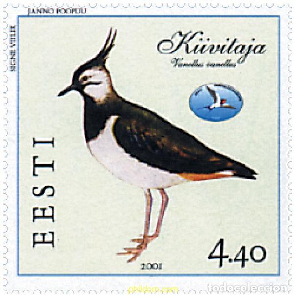 Sellos: 81187 MNH ESTONIA 2001 PAJARO