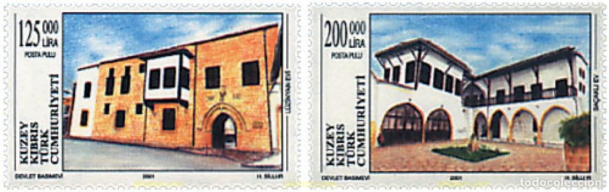 Sellos: 87544 MNH CHIPRE. Administraci&oacute;n turca 2001 RESTAURACION
