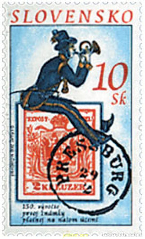 Briefmarken: 75032 MNH ESLOVAQUIA 2000 150 ANIVERSARIO DEL PRIMER SELLO