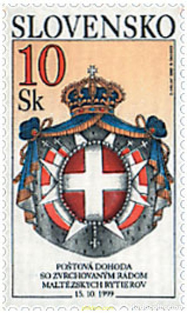 Briefmarken: 75037 MNH ESLOVAQUIA 2000 ORDEN DE MALTA