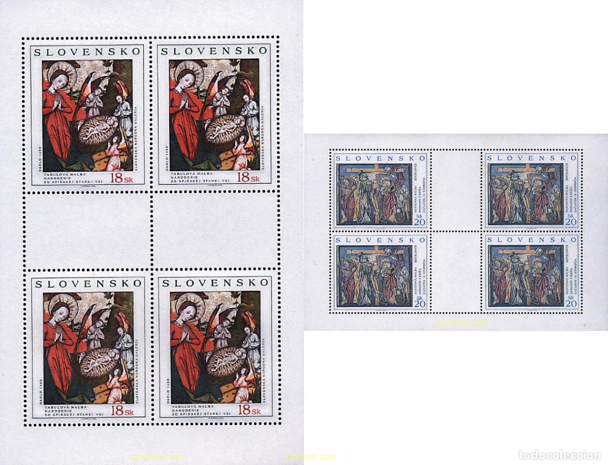 Briefmarken: 8524 MNH ESLOVAQUIA 2000 PINTURAS