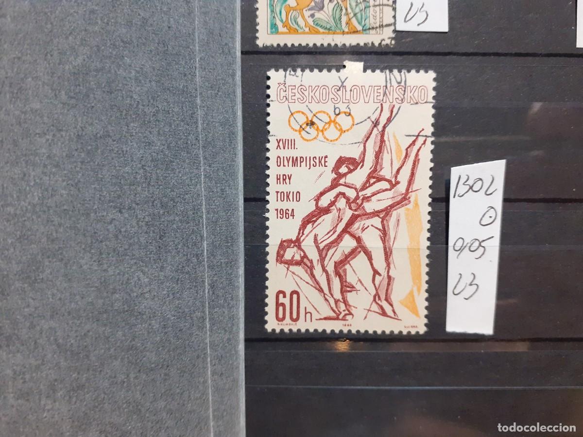 Francobolli: SELLOS DE CHECOSLOVAQUIA. USADOS. YVERT N&ordm;1302