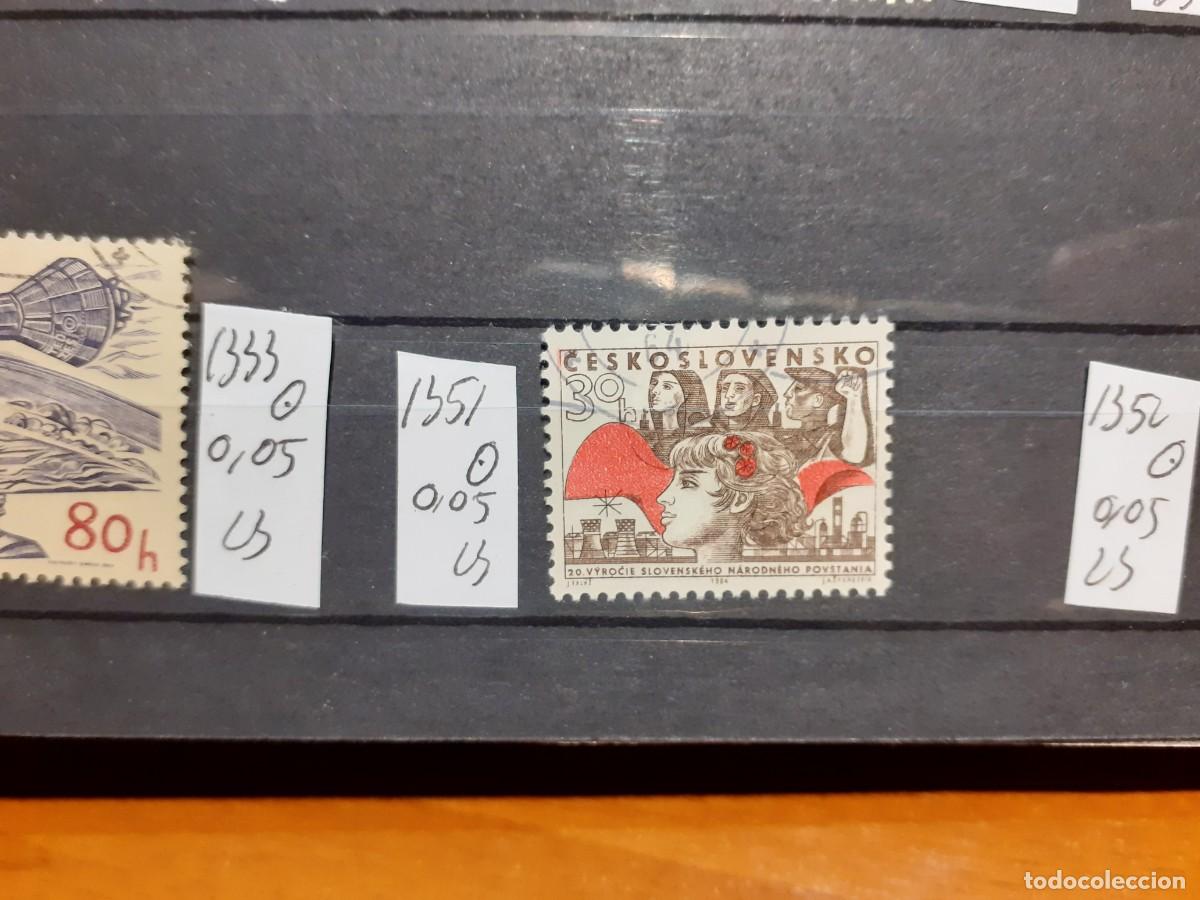 Sellos: SELLOS DE CHECOSLOVAQUIA. USADOS. YVERT N&ordm;1351