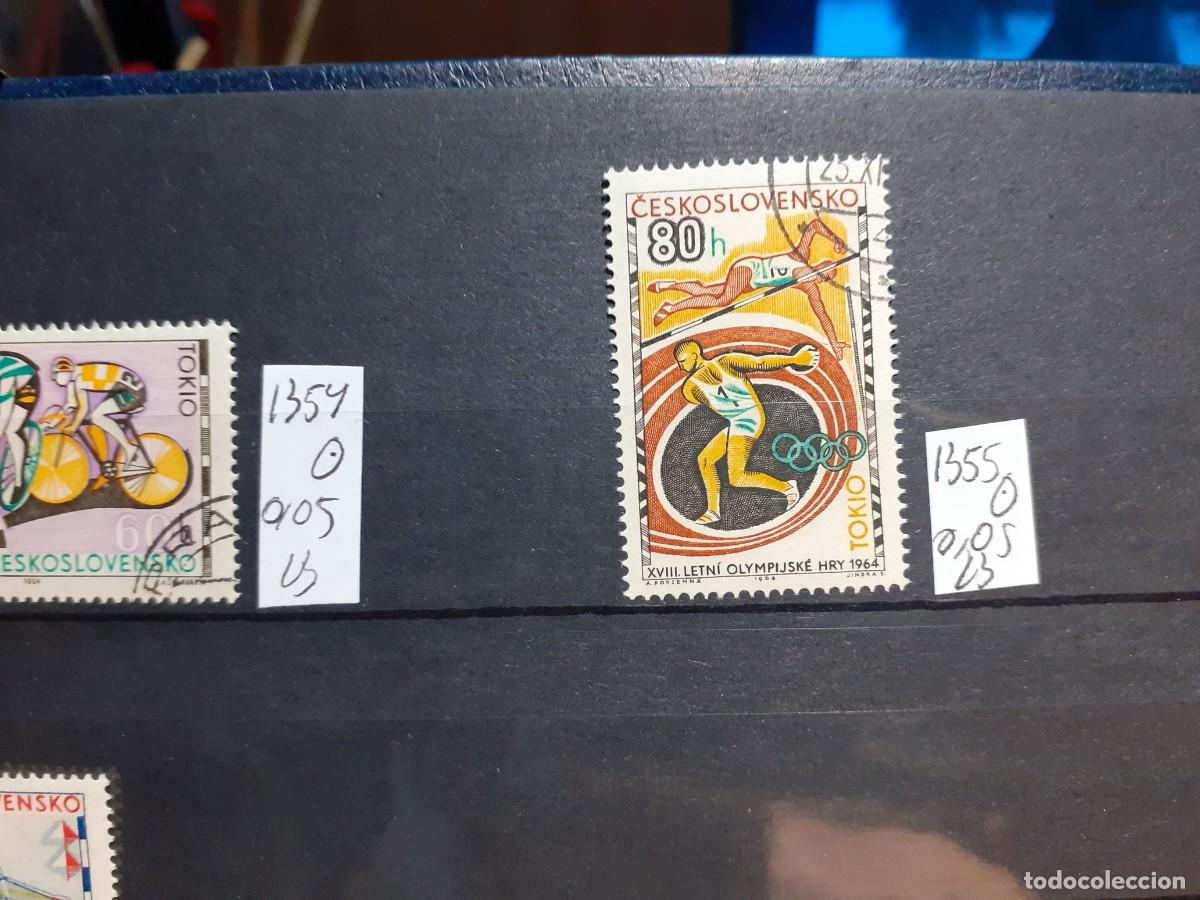 Sellos: SELLOS DE CHECOSLOVAQUIA. USADOS. YVERT N&ordm;1355