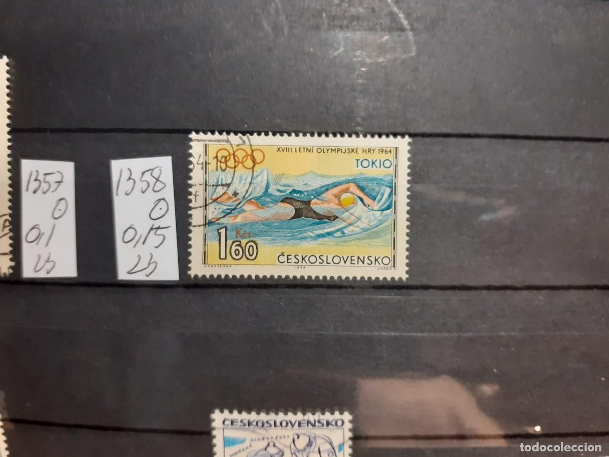 Sellos: SELLOS DE CHECOSLOVAQUIA. USADOS. YVERT N&ordm;1358