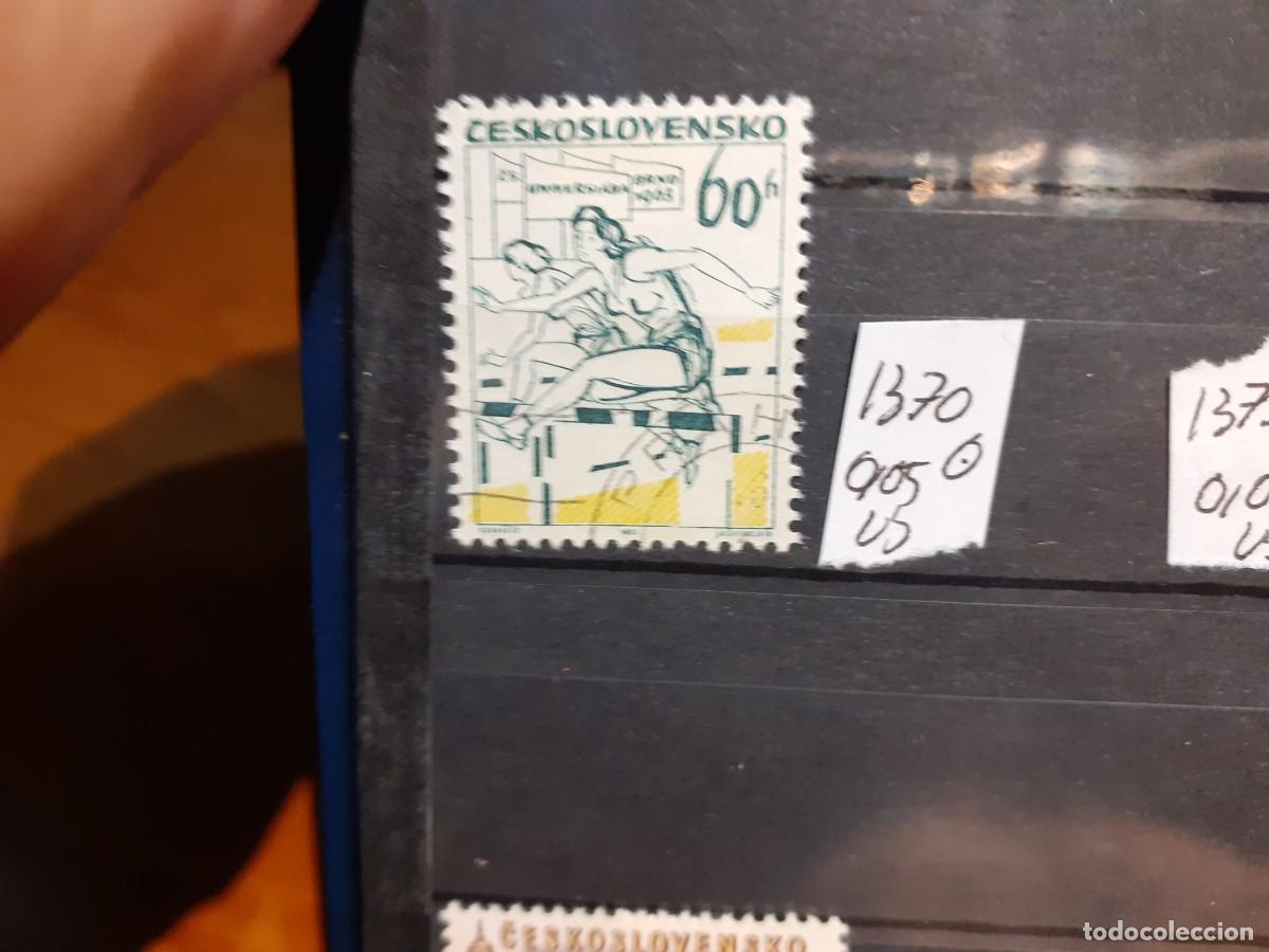 Briefmarken: SELLOS DE CHECOSLOVAQUIA. USADOS. YVERT N&ordm;1370