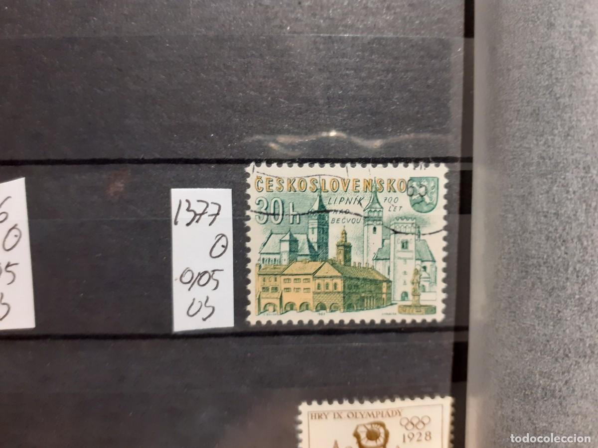 Sellos: SELLOS DE CHECOSLOVAQUIA. USADOS. YVERT N&ordm;1377