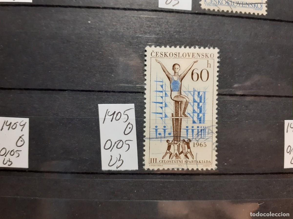 Timbres: SELLOS DE CHECOSLOVAQUIA. USADOS. YVERT N&ordm;1405