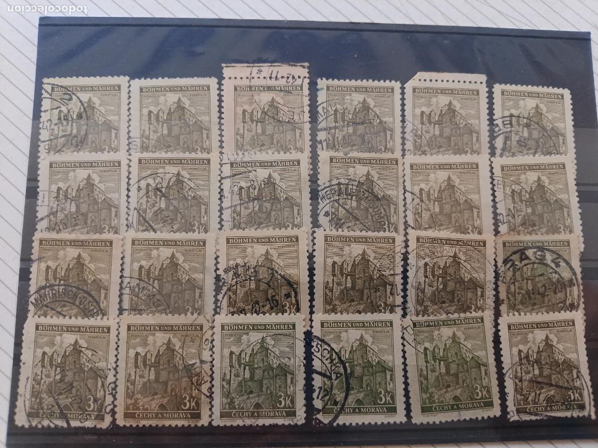 Stamps: Bohemia y Moravia. Lote de sellos