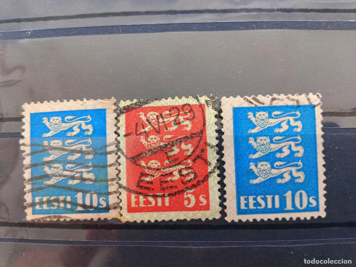Briefmarken: Estonia. Lote de sellos
