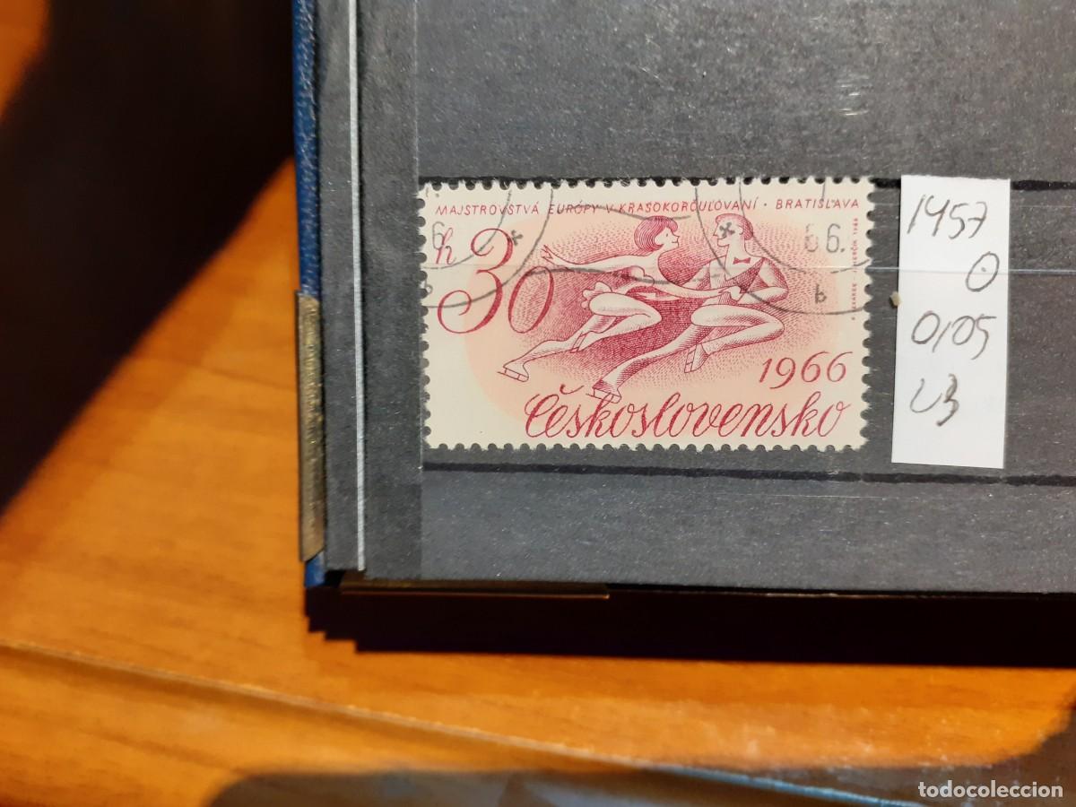 Briefmarken: SELLOS DE CHECOSLOVAQUIA. USADOS. YVERT N&ordm;1457